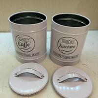 Barattoli zucchero e caffè