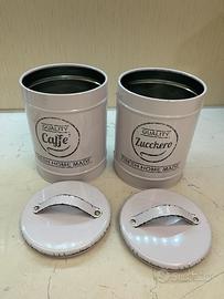 Barattoli zucchero e caffè