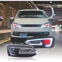 FARI PER VOLKSWAGEN VW POLO 6R 09-17 BARRE LUMINOS