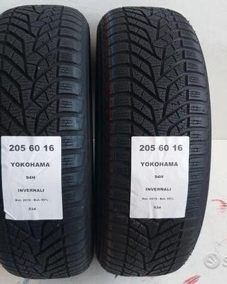 2 gomme 205 60 16 yokohama a534