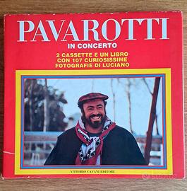 PAVAROTTI in Concerto, 2 cassette + libro fotogra