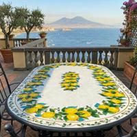 TAVOLO IN PIETRA LAVICA MIS. 200X100 CM. IN ITALIA