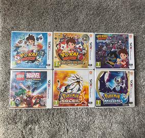 Nintendo 3DS - Lotto POKÉMON + Yo Kai ecc.. a 50