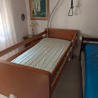 Letto elettrico allettati+sollevatore+porta flebo