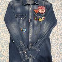 👕 Camicia Dsquared2 in denim – Taglia S 👕