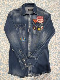 👕 Camicia Dsquared2 in denim – Taglia S 👕
