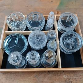 COLLEZIONE VETRERIA VINTAGE PER OROLOGIAIO O ORAFO