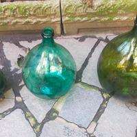 damigiane vetro soffiato 