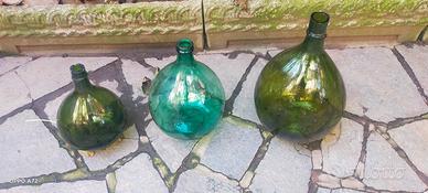 damigiane vetro soffiato 