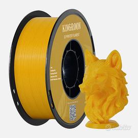 Bobina KingRoon PETG Giallo 1kg Filamento 3d