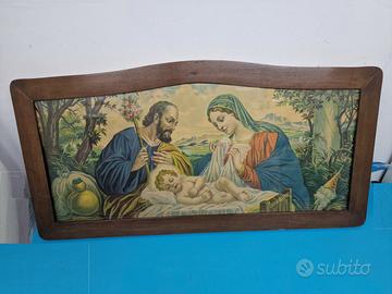 quadro legno anni 40  50