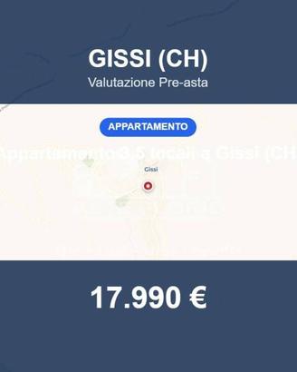 Immobile in asta di 73 m² a Gissi