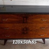 Cassettiera Art Deco anni 60