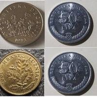 15 Monete Croazia dal '93 al 2017