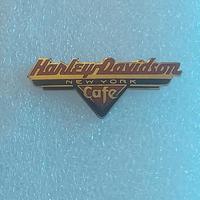 Vintage Harley Davidson New York Cafe Pin Original