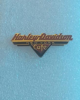 Vintage Harley Davidson New York Cafe Pin Original
