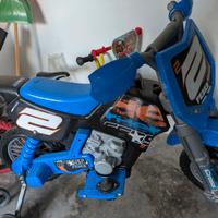 Feber cross rider- moto elettrica con casco 