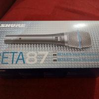 Microfono Shure Beta 87A
