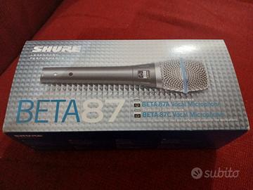 Microfono Shure Beta 87A