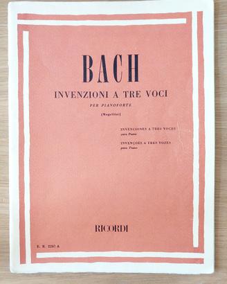 Bach - Invenzioni a tre voci per piano - Mugellini
