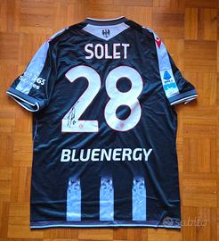 maglia Udinese 28 SOLET con autografo
