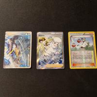 Lotto composto da 3 carte Pokémon