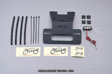 Portatarga corto AVDB HONDA MONKEY 125 2018 - 2026