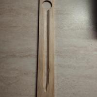 Stecca per lucidare bottoni 