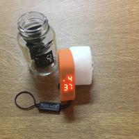 Orologio Led Original TOO LATE arancio misura L