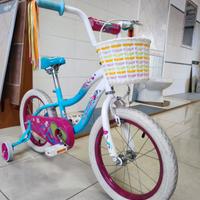 bicicletta bambina con rotelle 16