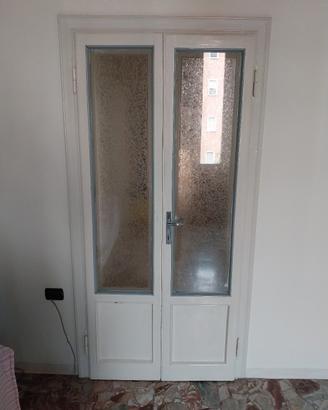 Porta doppia anta vecchia Milano