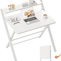 Scrivania Pieghevole Salvaspazio bianca - PERFETTA