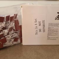 Clip ferma cavi autoadesive 100 pezzi