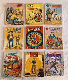 Bonelli anni ’70–’90 – Tex e altri (9 numeri)