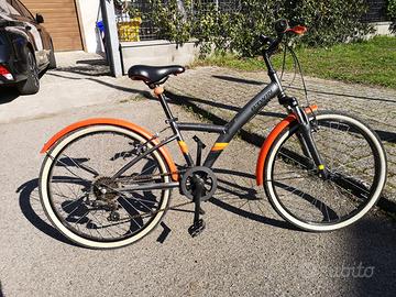 BICICLETTA BTWIN 8 -15 ANNI 24" MASCHIO-FEMMINA
