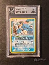 Blastoise #14 Stamped - BGS 8 Strong