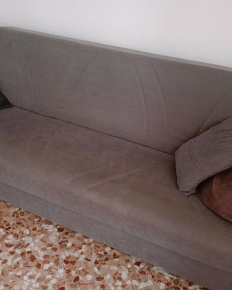Divano letto matrimoniale con cassone