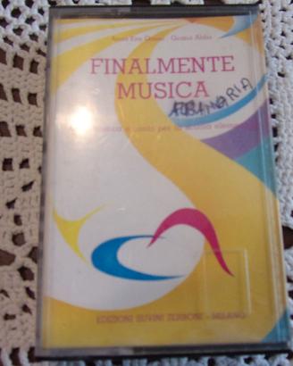 Audio cassetta Finalmente Musica scuola primaria