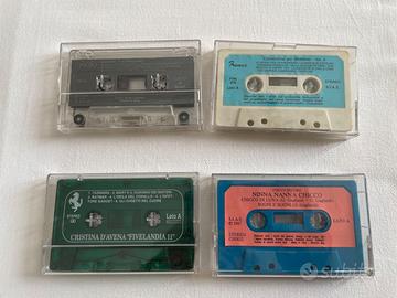 MUSICASSETTE CANZONI X BAMBINI-VINTAGE '80-'90