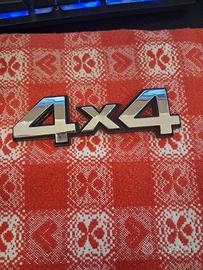 stemma 4x4  cromato fiat