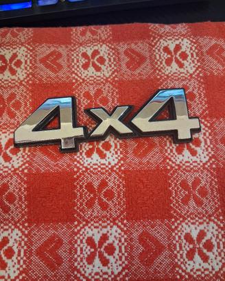 stemma 4x4  cromato fiat