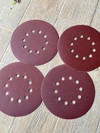 Dischi abrasivi carta vetrata con velcro