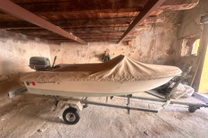 Barca con carrello omologato