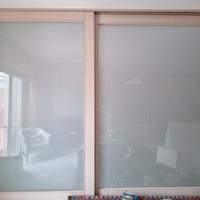 porta scorrevole in frassino naturale 