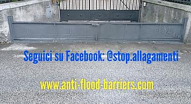 CANCELLI ANTIALLAGAMENTO A TENUTA STAGNA 