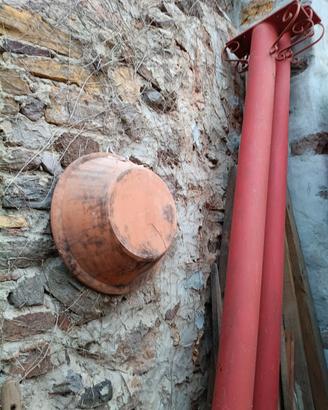 pilastro supporto in ferro 