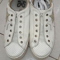 scarpe sneakers 2 Star con zeppa