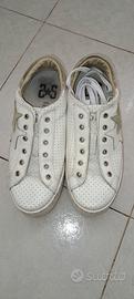 scarpe sneakers 2 Star con zeppa