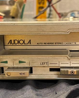Stereo cassette Audiola ed equalizzatore Elftone