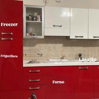 Cucina 255 in buono stato senza elettrodomestici.